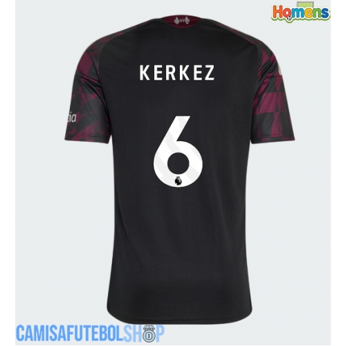 Camisa de time de futebol Liverpool Milos Kerkez #6 Replicas 3º Equipamento 2026-27 Manga Curta